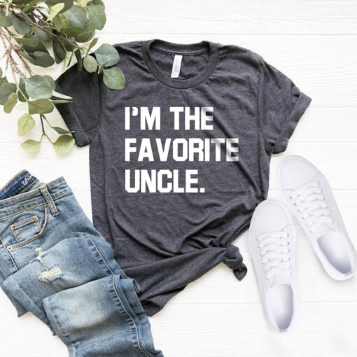 Uncle Shirt, I'm Favorite Uncle, Fathers Day Gift - Mens T shirt