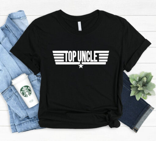 Top Uncle T-Shirt, New Uncle Gift, New Uncle Shirt, Uncle Reveal Gift