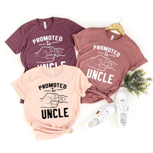 Uncle TShirt, Promoted to Uncle Shirt, Gift for Uncle, Brother Gift, New Uncle T Shirt