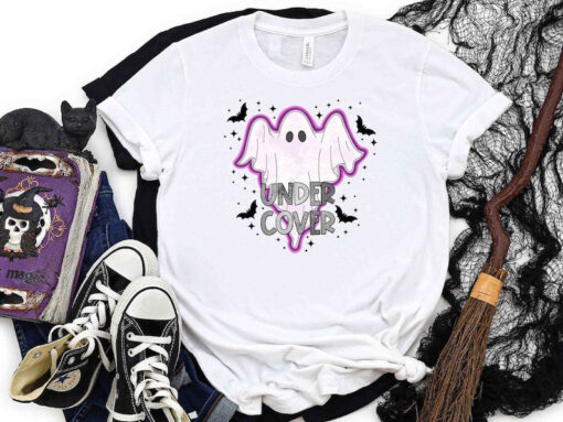 Under Cover Shirt | Halloween Shirt, Halloween Ghost Shirt, Trick or Treat Shirt, Halloween Party Shirt, Ghost Shirt