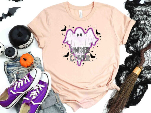 Under Cover Shirt | Halloween Shirt, Halloween Ghost Shirt, Trick or Treat Shirt, Halloween Party Shirt, Ghost Shirt