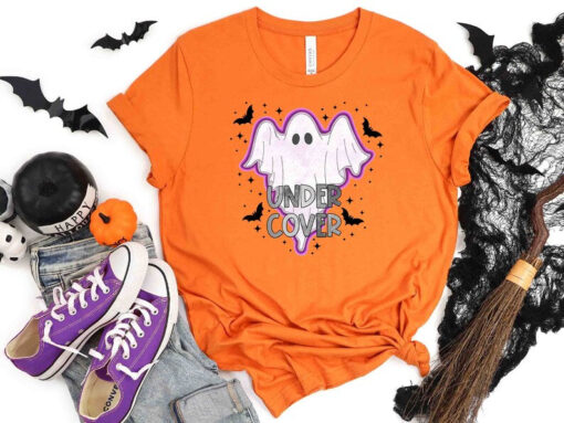 Under Cover Shirt | Halloween Shirt, Halloween Ghost Shirt, Trick or Treat Shirt, Halloween Party Shirt, Ghost Shirt