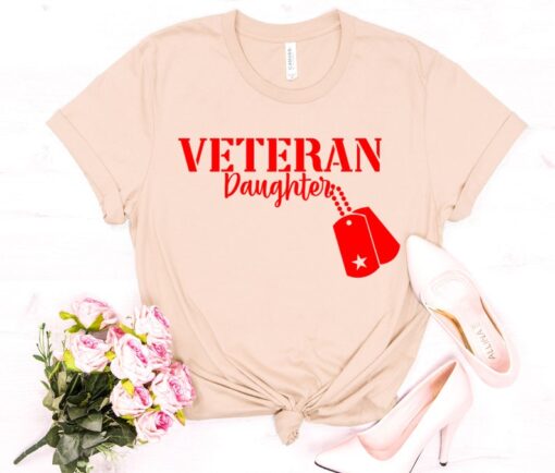 Veteran Daughter Shirt, Veterans Day Shirt, Memorial Day Shirt