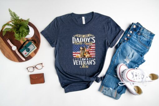 I'm Not Just Daddy's Battle Buddy I'm A Veteran's Son Shirt