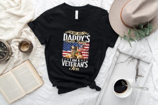 I'm Not Just Daddy's Battle Buddy I'm A Veteran's Son Shirt