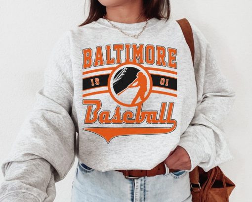 Vintage Baltimore Oriole EST 1901 Sweatshirt