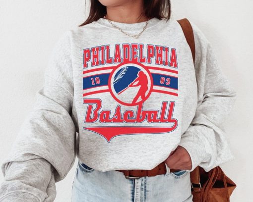 Vintage Philadelphia Phillie Crewneck Sweatshirt