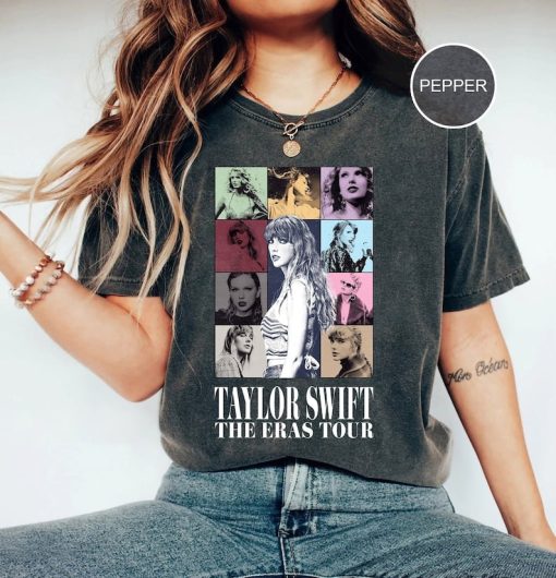 Vintage The Eras Tour Shirt, Swiftie Eras Tour Shirt