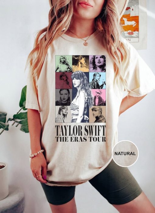 Vintage The Eras Tour Shirt, Swiftie Eras Tour Shirt