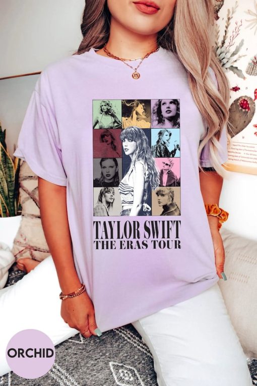 Vintage The Eras Tour Shirt, Swiftie Eras Tour Shirt