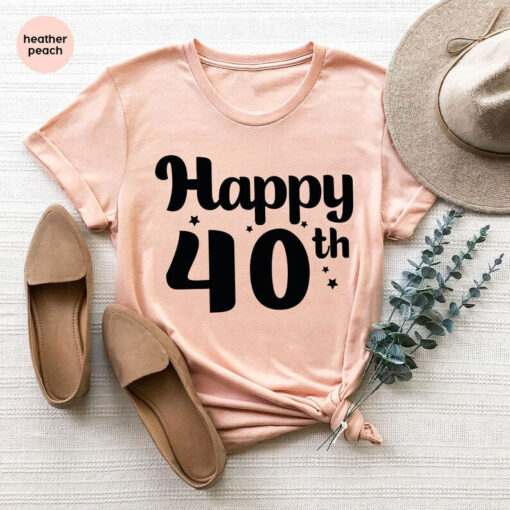 Vintage 40th Birthday Shirt, Custom Birthday Gifts for Men, Retro 1983 T-Shirt