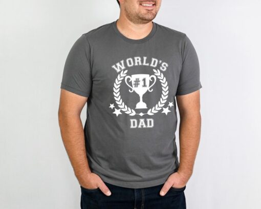 Worlds Best Farter I Mean Father Best Dad Ever Cool Dog Mens T-Shirt, Father's day gift, Birthday gift for dad, Best Dad Ever