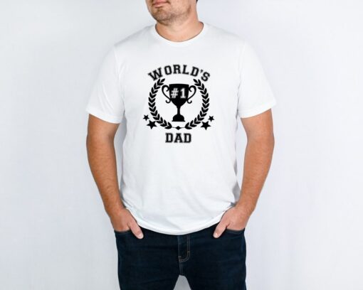 Worlds Best Farter I Mean Father Best Dad Ever Cool Dog Mens T-Shirt, Father's day gift, Birthday gift for dad, Best Dad Ever