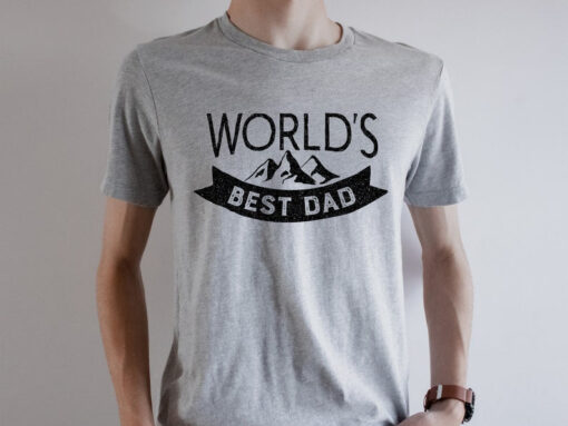 Worlds Best Farter I Mean Father Best Dad Ever Cool Dog Mens T-Shirt, Father's Day Shirt, Father's Day Gift