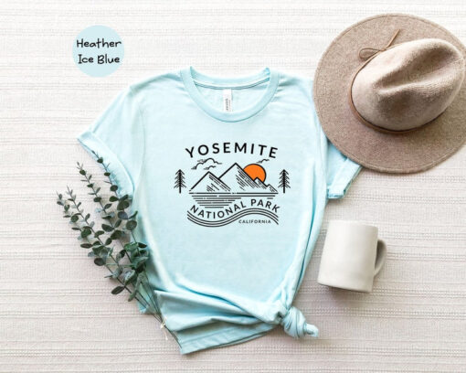 Yosemite National Park California Shirt, Yosemite T-Shirt, National Park Shirt, Nature Lover Tee, Hiking Shirt