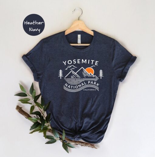 Yosemite National Park California Shirt, Yosemite T-Shirt, National Park Shirt, Nature Lover Tee, Hiking Shirt