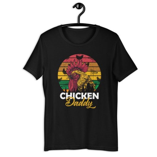 Funny Chicken Farmer Poultry Farm Father's Day Gift T-Shirt