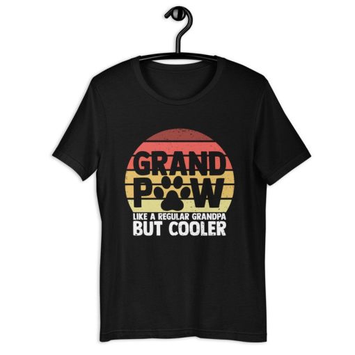 Grand Paw Like A Regular Grandpa But Cooler T-Shirt