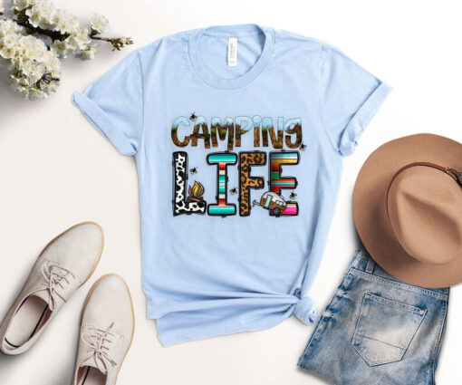 Camping Life Shirts, Camping T-shirts, Camp Life Shirts, Love Camp Shirts