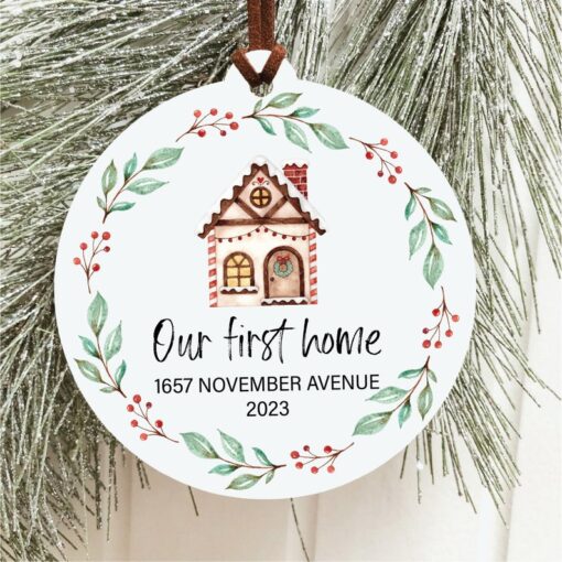 First Christmas In Our New Home 2023 Ornament, First Home Ornament