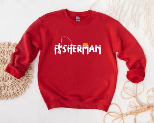 Fisherman Sweatshirt, Fisher Dad Outfit, Fisher Husband Sweater