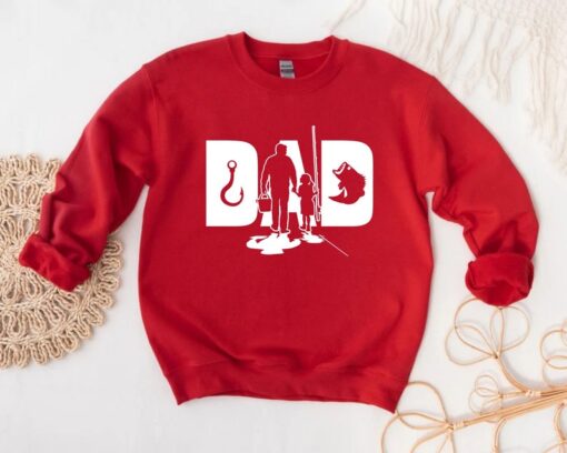 Fishing Sweater, Fishing Dad Gift, Dad Birthday Gift, Fishing Lover Dad, Gift For Fisherman Daddy