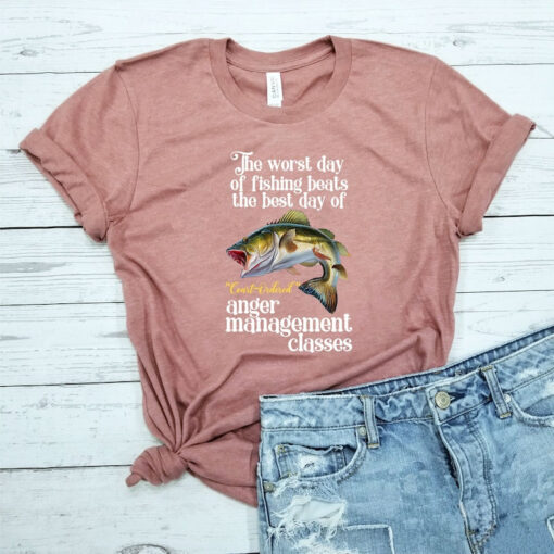 Worst Day Of Fishing Shirt, Meme Gaslight Ironic Shirt For Friends Birthday Gift