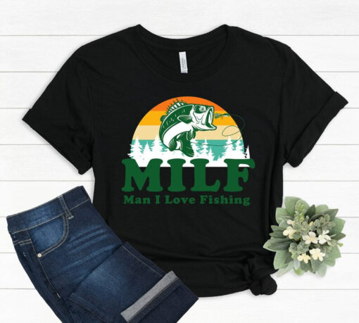 Man I Love Fishing Shirt, Funny Fishing Shirt, Funny Quote Shirt