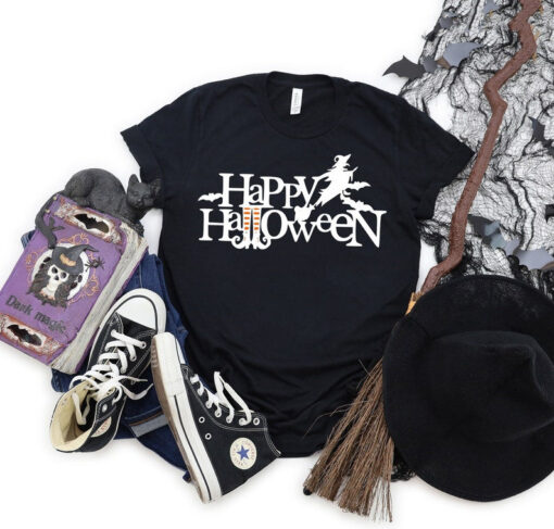 Happy Halloween Shirt, Halloween witch shirt