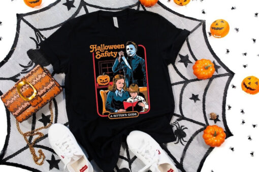 Halloween Safety Shirt, Horror Movie Shirt, Movie Night Tee