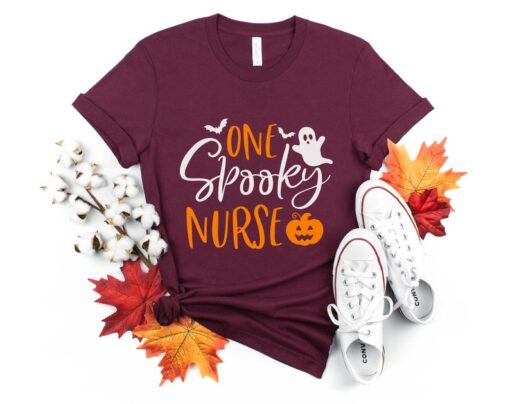 One Spooky Nurse Shirt, Halloween Shirt, Halloween Gifts