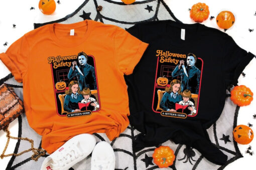 Halloween Safety Shirt, Horror Movie Shirt, Movie Night Tee