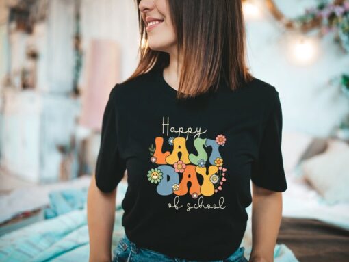 Happy Last Day of School Shirt, Happy End of Year Tee, School Out Shirt