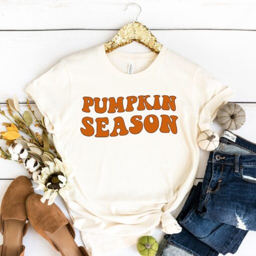 Pumpkin Season Shirt, Pumpkin Patch Shirt, Womens Fall Shirts, Matching Shirts, Thanksgiving Shirt, Fall Tees