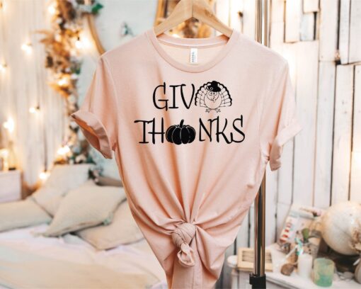 Give Thanks Shirt, Thanksgiving Shirt, Thanks Giving, Thanks Giving Shirt, Thanksgiving Gift, Gift for Thanksgiving