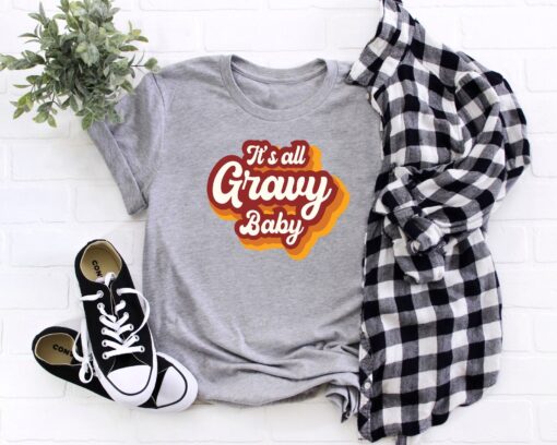 It's All Gravy Baby Shirt, Happy Thanksgiving Shirt, Thanksgiving Shirt, Thanksgiving Outfit, Fall Shirt, Autumn Shirt