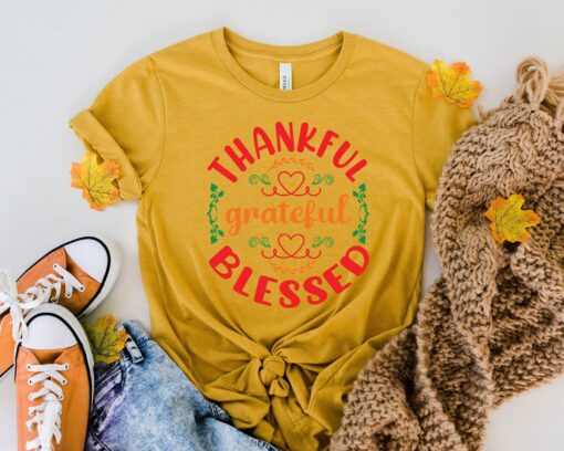 Thanksgiving Shirt, Happy Thanksgiving Shirt, Thanksgiving T-shirt, Thanksgiving Outfit, Fall Shirt, Turkey Day, Autumn Shirt