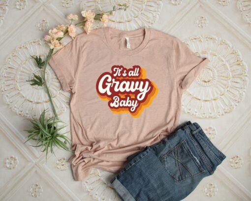 It's All Gravy Baby Shirt, Happy Thanksgiving Shirt, Thanksgiving Shirt, Thanksgiving Outfit, Fall Shirt, Autumn Shirt