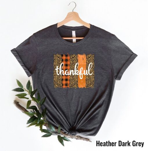 Thankful Shirt, Thankful T-shirt, Thanksgiving Shirt, Fall Tee, Autumn Tee for Women