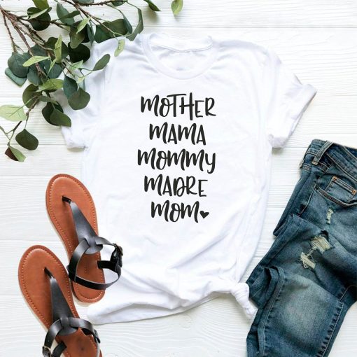 Mom Birthday Gift, Mother's Day T-Shirt, Mother's Day Gift, Mommy Tee T-Shirt, Gift for Mom