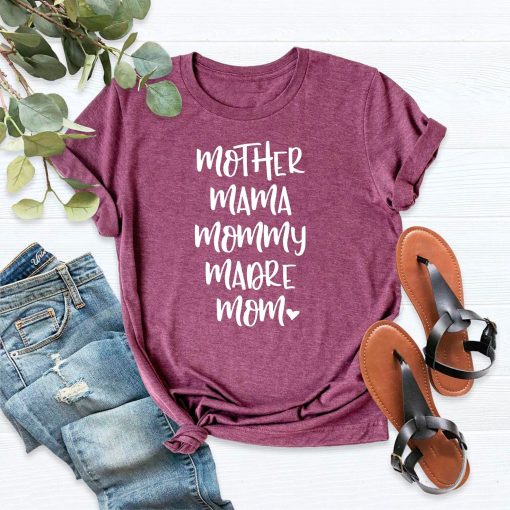 Mom Birthday Gift, Mother's Day T-Shirt, Mother's Day Gift, Mommy Tee T-Shirt, Gift for Mom