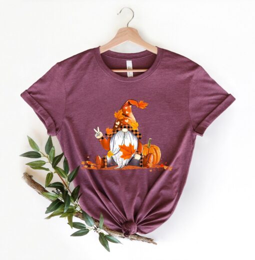 Thanksgiving Gnome Shirt, Gnome Shirt, Pumpkin Shirt, Cute Thanksgiving Tee, Happy Thanksgiving Shirt, Thanksgiving Gift