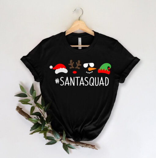 Santa Squad Shirt, Squad Shirt, Snow Shirt, Winter Shirt, Best Gift Shirt, Merry Christmas, Christmas Gift Shirt, Funny Shirt