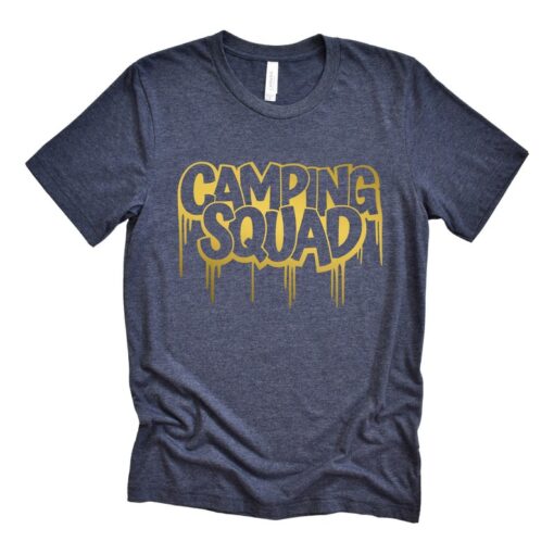 Camping Squad Shirt, Camping Shirt, Funny Camping Shirt, Camping Gift, Camp Squad T shirt