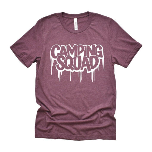 Camping Squad Shirt, Camping Shirt, Funny Camping Shirt, Camping Gift, Camp Squad T shirt