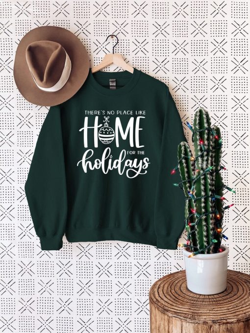 Christmas Home Sweatshirt, Christmas Lady Sweat, Best Christmas Gift, Winter Sweatshirt