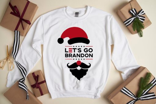 Lets Go Brandon Christmas Sweatshirt, Christmas Sweatshirt, Conservative Sweatshirt, Christmas Gift