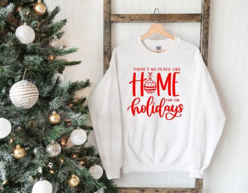 Christmas Home Sweatshirt, Christmas Lady Sweat, Best Christmas Gift, Winter Sweatshirt