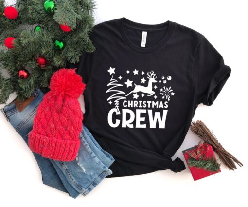 Christmas Crew Shirt, Christmas Family Tee, Family Matching Shirt, Christmas Matching T-shirt, Christmas Gift