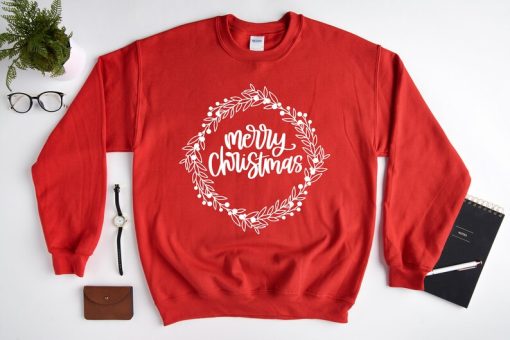 Merry Christmas Sweatshirt, Happy Holiday Sweat, Best Christmas Gift, Winter Sweatshirt